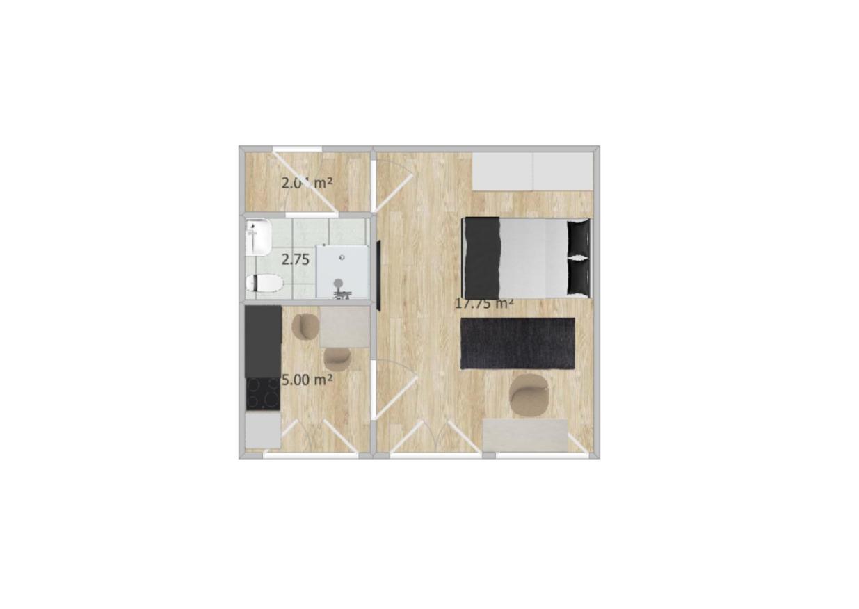 Helles Design-Appartement An Der Messe Essen Exterior photo